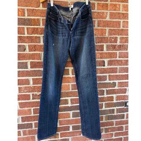 Paige Skyline Straight Jeans Dark Wash Sz 30 - Picture 2 of 7